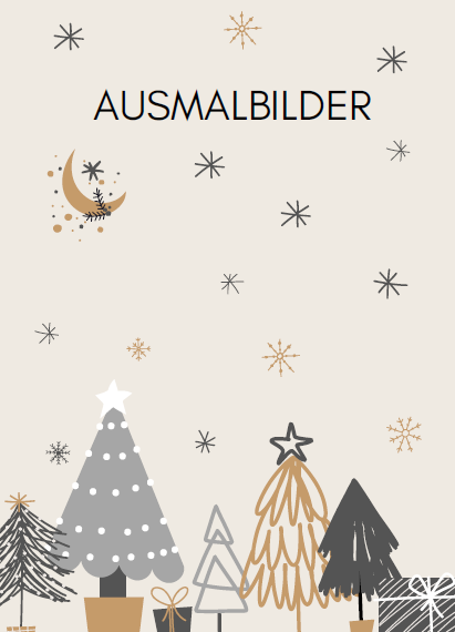 Weihnachtszauber mit Ausmalbildern: Kostenlose Vorlagen und kreative Ideen für Groß und Klein